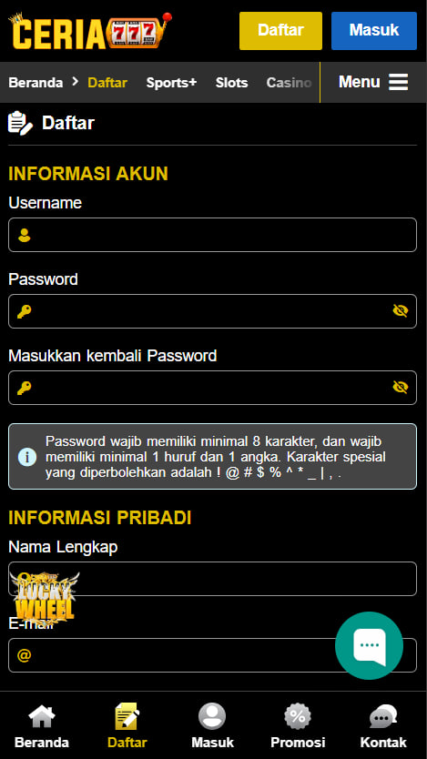 ceria777-daftar