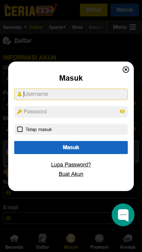 ceria777-login